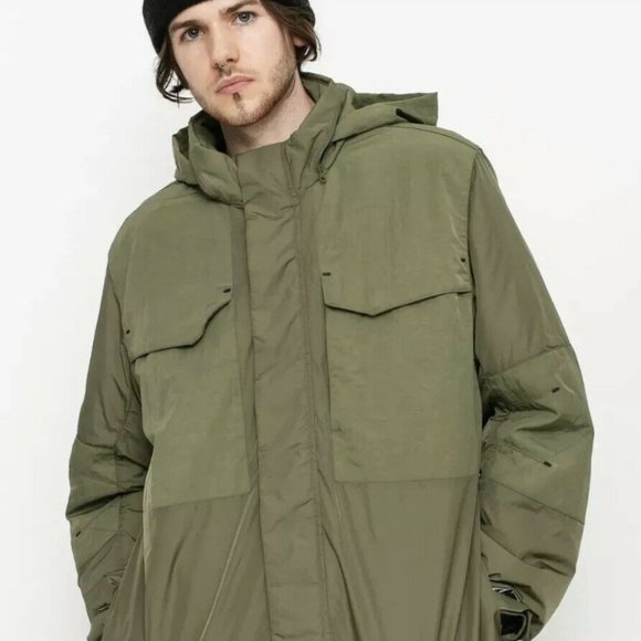 Nike Jackets \u0026 Coats | Men's Nike Repel M65 Sportswear Synthetic-Fill Military Jacket Cv5562-222 Size S | Color: Brown | Size: S | Louk_Amarir's